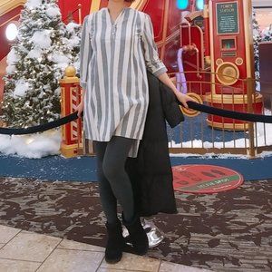 Anthropologie isabella sinclair stripe dress XS